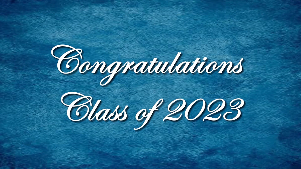 Congratulations Class of 2023